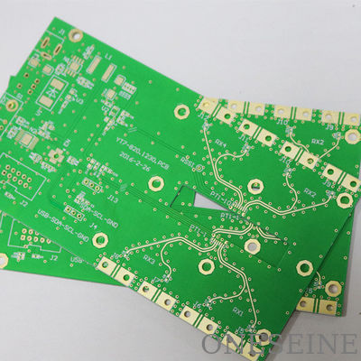 Microwave RF Rogers PCB Printed Circuit Boards Maker Immersion Gold
