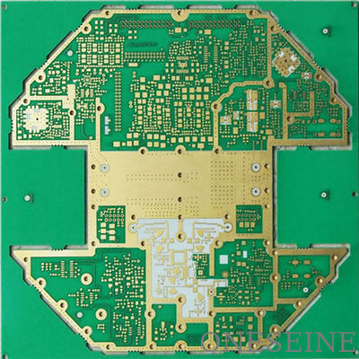 Green Rogers Pcb Fabrication 1.6mm Rogers 4003 Dielectric Constant