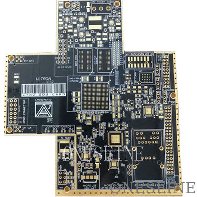 Metal Edge PCB Fr4 IT180A Material ELIC Any Interconnection Circuit Board