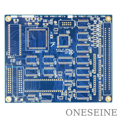 Fr4 Copper Thickness Double Sided Blue Solder Mask Electronic Minipad PCB