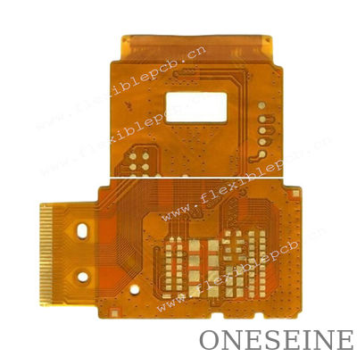 GPS 2 Layer Flex Pcb Stackup 0.5oz-3oz Copper Flex Circuit Design