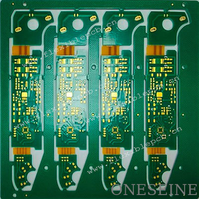 Miękki twardy poliamid PCB sztywny płyn elastyczny PCB do słuchawek Bluetooth