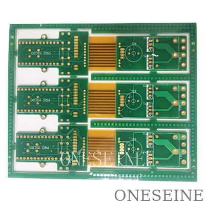 Green Yellow Quick Turn Rigid Flex Pcb Medical Use 8 Layer Pcb Manufacturer