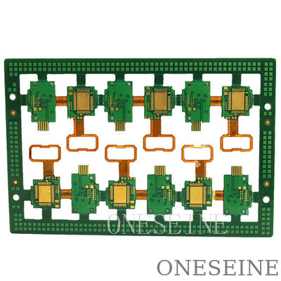 Hdi Rigid Flex Pcb 6 Layer PI FPC With ENIG Surface Manufacturing Process