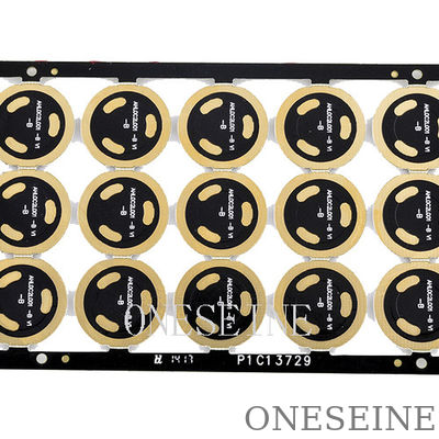 Black High Heat Conductivity LED PCB Fabrication Multilayer Metal Core Pcb