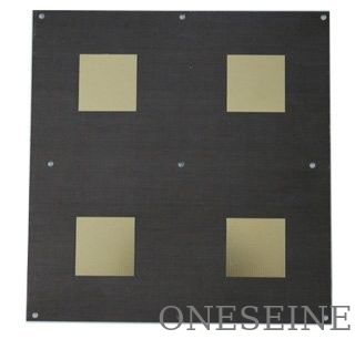  PTFE PCB 1 Layer 1OZ Big High Frequency Circuit Board