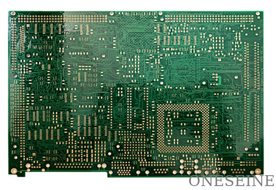 Customized 1.6mm Thickness Microwave RF PCB With 4mil Minimum Trace Spacing 1OZ Cu Thk