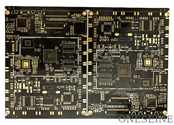 Precision Guaranteed Custom-Cut PCB Layout With Flying Probe Test And 0.2mm Minimum Hole Spacing