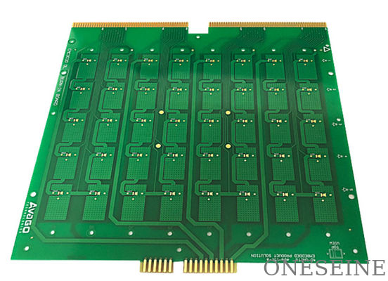 Customized 50Ω Impedance Control Microwave RF PCB With Minimum Hole Size 0.2mm And Copper Thk 35UM