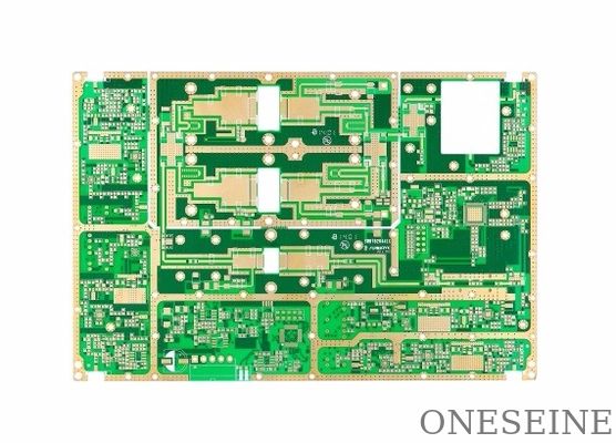 Solder Mask Color Green Custom Board Circuit Compliant With RoHS Standards