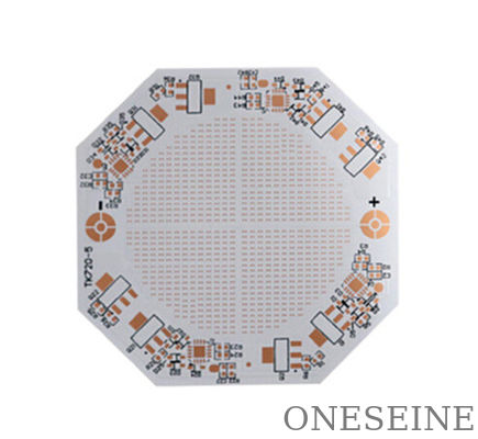Immersion Gold Surface Finished Metal Core PCB 0.2-7.0mm Board Thickness 150 X 120mm Size For 6PCS